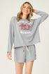 Pj Salvage Hold Your Horses Horse Print PJ Short Set